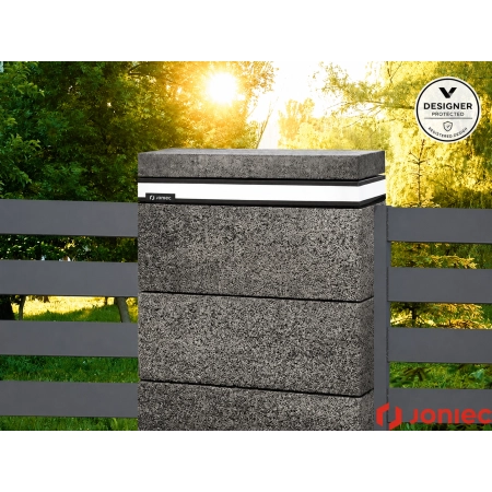 LED BLOCK 504X200x50 LIGHT STANDARD ,  KOLORY: antracyt, czarna, brązowa, INOX